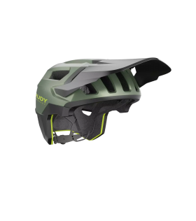 Каска Rudy Project Terraform Met.Olive/Black/Acid Green Matte