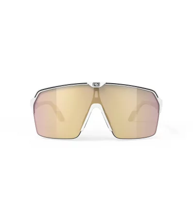 Слънчеви Очила Rudy Sunglasses Spinshield White Matte Multilaser Gold