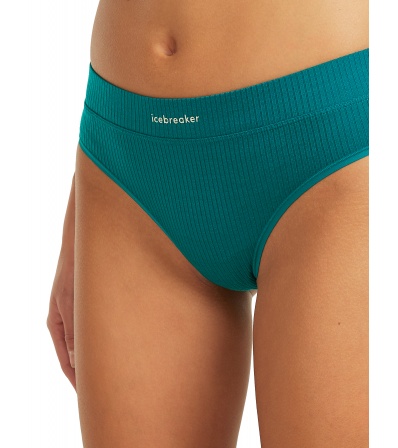 Бельо Icebreaker Women's Merino Blend Rib Lotus Hipster