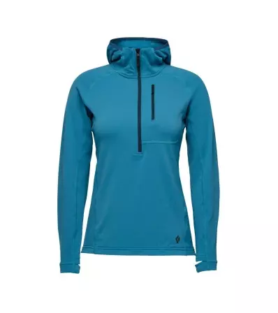 Блуза Black Diamond Coefficient Quarter Zip Fleece Hoody W's