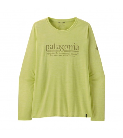 Блуза Patagonia Long-sleeved Capilene Cool Daily Shirt - Hut Tripper W's