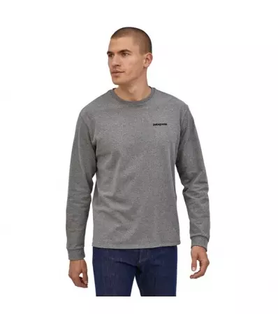 Блуза Patagonia Long-Sleeved P-6 Logo Responsibili-Tee M's