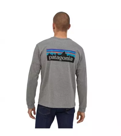 Блуза Patagonia Long-Sleeved P-6 Logo Responsibili-Tee M's