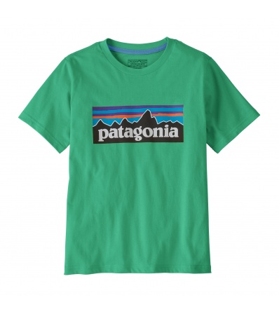 Детска Тениска Patagonia Kid's P-6 Logo T-Shirt