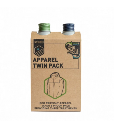 Комплект за поддръжка на облекла STORM Apparel Wash and Proof Kit 225ml Twin Pack