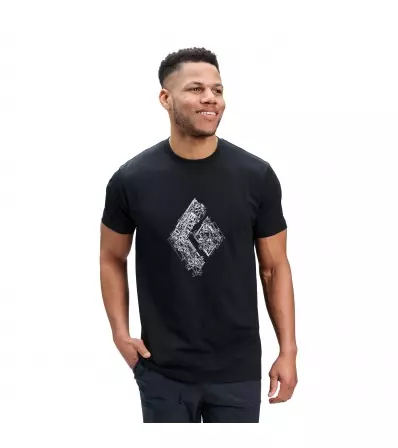 Тениска Black Diamond Engineered Diamond SS Tee M's