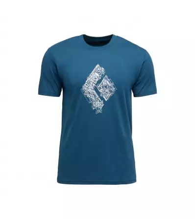 Тениска Black Diamond Engineered Diamond SS Tee M's