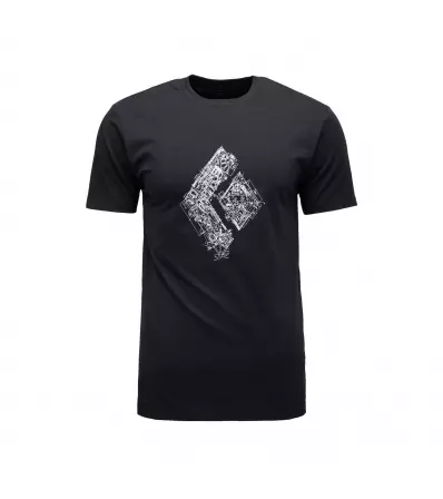 Тениска Black Diamond Engineered Diamond SS Tee M's