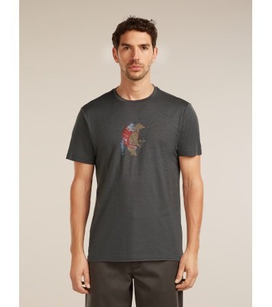 Тениска Icebreaker Merino 150 Tech Lite SS Tee Bear Catch M's