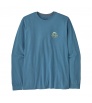 Блуза Patagonia Long Sleeved Great Waves Responsibili-Tee M's