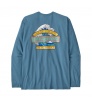 Блуза Patagonia Long Sleeved Great Waves Responsibili-Tee M's