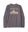 Блуза Patagonia Long-sleeved Midweight Hut Tripper Skyline T- Shirt M's