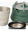 Комплект за готвене Sea To Summit Detour Stainless Steel Collapsible Kettle Cook Set 1.6l - 3 piece