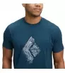 Тениска Black Diamond Engineered Diamond SS Tee M's