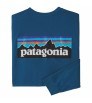 Блуза Patagonia Long-Sleeved P-6 Logo Responsibili-Tee M's